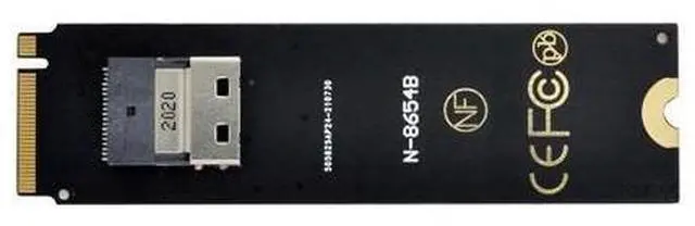 Main image of Vszerda M-Key 22x80mm to SFF-8654 Slimline PCI-E U.2 Kit SFF-8639 NVME PCIe4.0 SSD Adapter for SSD750 p3600 p3700 M.2