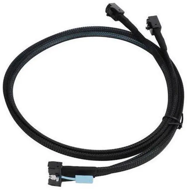 Main image of Vszerda 31.5in 8i to 2 SFF 8643 Cable, PCIe 5.0 32GTs for MCIO X8 to Mini SAS HD SFF 8643 Cord for Server Data Center