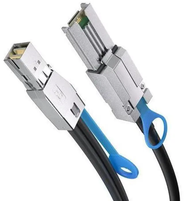 Main image of Vszerda SFF-8644 to SFF-8088 Cable, 6Gbps External HD Mini SAS Hybrid Cable, 0.5-Meter(1.64ft), 100 Ohms, Attached SCSI for Raid Systems, DataCenter, Servers, Workstations and Desktops