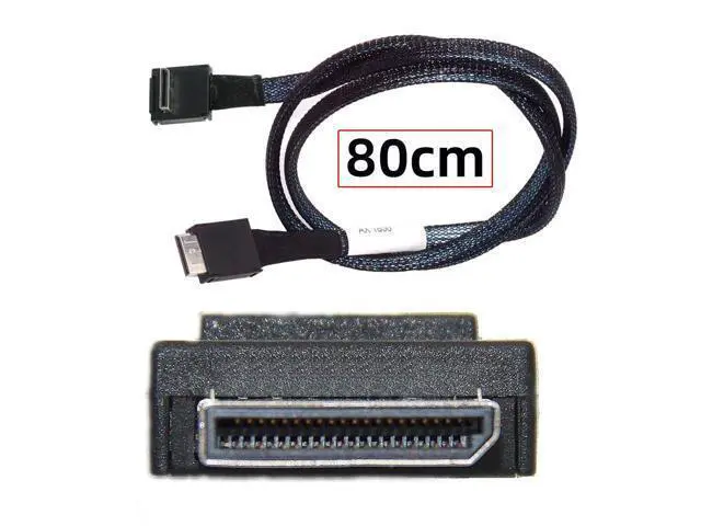 Alt view image 2 of 7 - Vszerda OcuLink PCIe 4.0 PCI-Express SFF-8611 4i to SFF-8611 Data Active Cable Down Angled 90 Degree Connector for eGPU SSD External Graphics Card 80cm