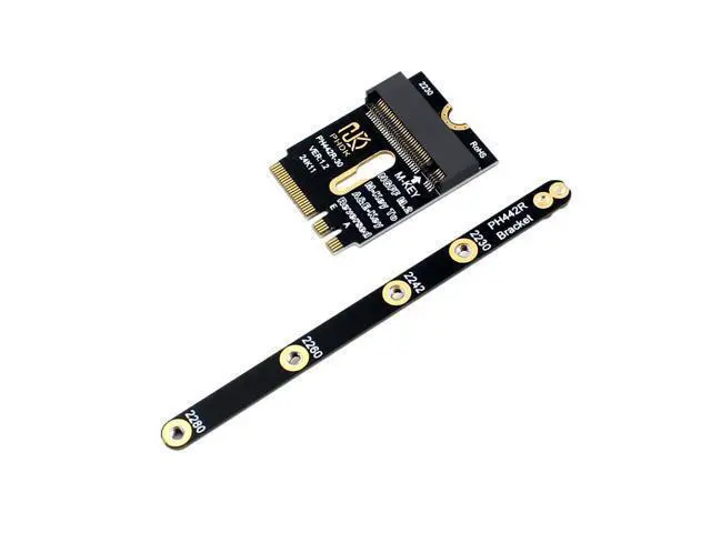 Alt view image 2 of 5 - Vszerda M.2 (NGFF) 2230 2242 NVME SSD to M2 A/E Key Port Card (Fit 2230,2242 nVME SSD)