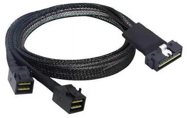 Main image of Vszerda SAS4.0 LP Low Profile SFF-8654 8i 74P to SFF-8643 8I 36P Server Adapter Cable 80CM