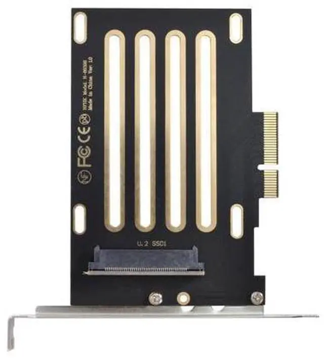 Main image of Vszerda PCI-E 4.0 x4 Lane PCI Express Host to U.2 U2 Kit SFF-8639 SSD Adapter for Motherboard Compatible with NVMe PCIe SSD750