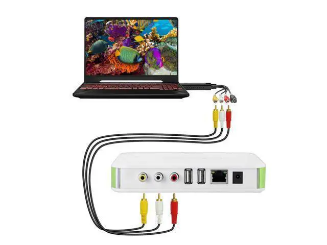 Alt view image 6 of 7 - Vszerda USB 2.0 Capture Card AV/ Composite and SVideo Audio Video Capture Card Adapter Video Collection Card for XP/Vista/7/8/10/Linux Operating System