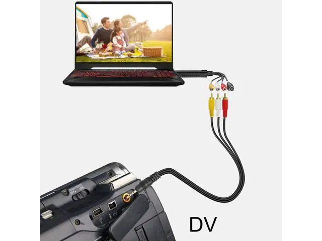 Alt view image 5 of 7 - Vszerda USB 2.0 Capture Card AV/ Composite and SVideo Audio Video Capture Card Adapter Video Collection Card for XP/Vista/7/8/10/Linux Operating System