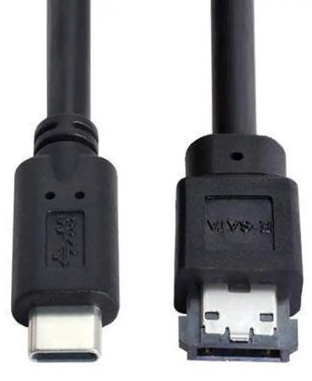 Main image of Vszerda USB-C Type-C to Power Over eSATA DC5V Adapter USB3.0 to HDD/SSD/ODD eSATAp Converter 3.3FT/1M