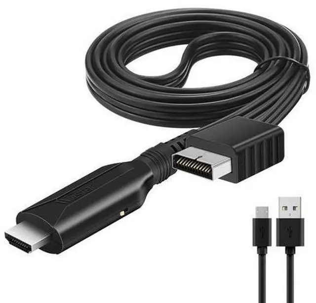 Main image of Vszerda HDMI Cable for PlayStation 2 & PlayStation 1 Console (PS2 & PS1), PS1/PS2 to HDMI Adapter with True RGB Signal Output PlayStation 1 Adapter Sony PS2 HDMI Converter