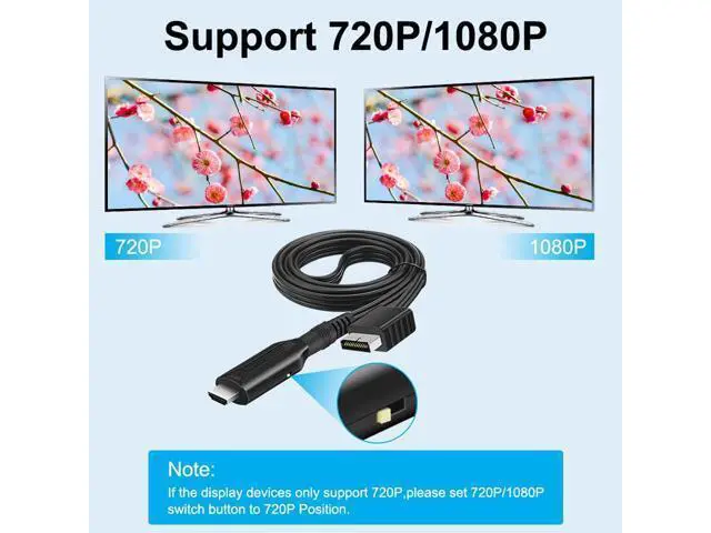 Alt view image 6 of 7 - Vszerda HDMI Cable for PlayStation 2 & PlayStation 1 Console (PS2 & PS1), PS1/PS2 to HDMI Adapter with True RGB Signal Output PlayStation 1 Adapter Sony PS2 HDMI Converter