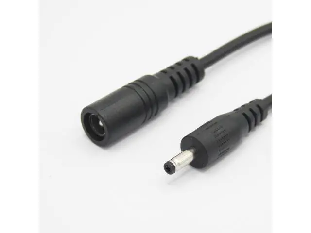 Alt view image 2 of 6 - Short 12V DC Power Cord 6inch, DC 5.5mm x 2.1mm Female to DC 3.5mm x 1.35mm Male Plug Power Charging Cable Extension Cord, for Router, Speaker, Digital Camera etc Other DC 35135 Port Equipment(4Pcs)