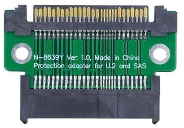 Main image of Vszerda U.2 U2 SFF-8639 NVME PCIe 4.0 SSD Adapter Male to Female Extension 68pin PCI Express PCBA