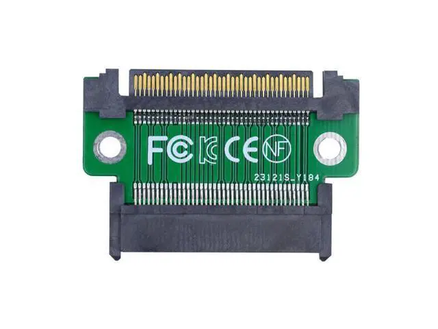 Alt view image 6 of 7 - Vszerda U.2 U2 SFF-8639 NVME PCIe 4.0 SSD Adapter Male to Female Extension 68pin PCI Express PCBA