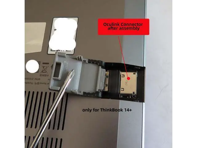 Alt view image 5 of 7 - VszerdaPCI-E 3.0 Graphics Expansion Card & SSD M.2 M-Key to Oculink SFF-8612 SFF-8611 Host Bus Adapter for ThinkBook 14+