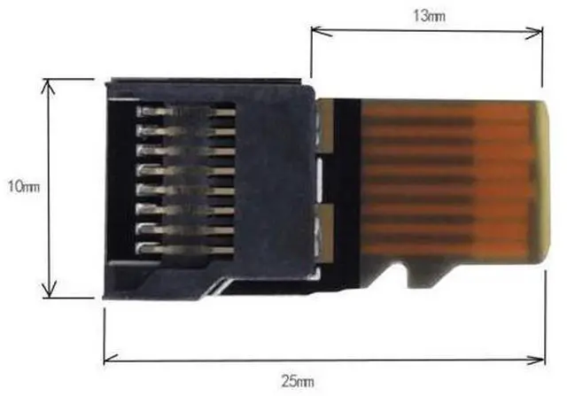Alt view image 4 of 6 - Vszerda 5pcs/lot Micro SD TF Memory Card Kit Male to Female Extension Adapter Extender Test Tools PCBA Reader for Car GPS Phone