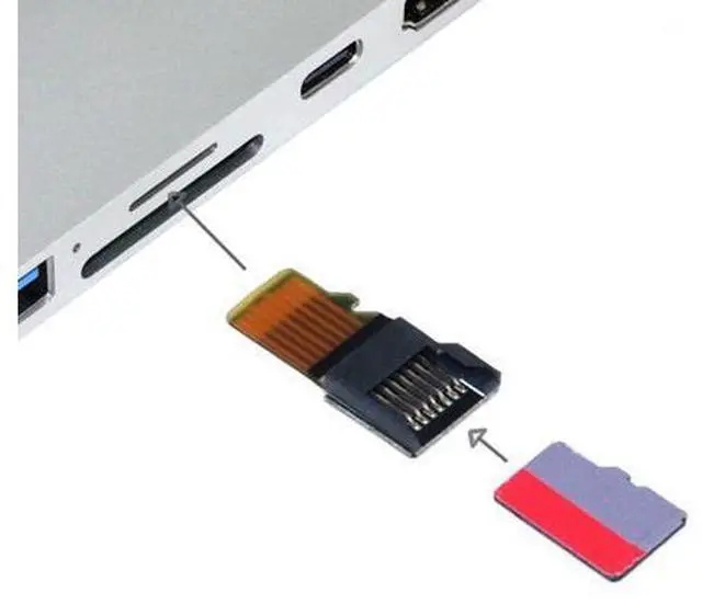 Alt view image 5 of 6 - Vszerda 5pcs/lot Micro SD TF Memory Card Kit Male to Female Extension Adapter Extender Test Tools PCBA Reader for Car GPS Phone