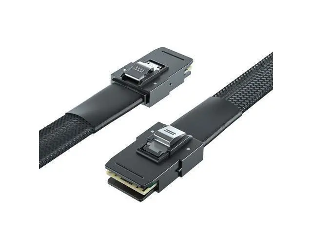 Alt view image 4 of 6 - Vszerda Internal Mini SAS HD Cable SFF-8087 to SFF-8087, Mini SAS Cables, Compatible with Server, Raid Card & PCI Express Controller, 0.8-m(2.62ft), 2 Pack