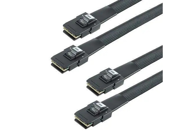 Alt view image 5 of 6 - Vszerda Internal Mini SAS HD Cable SFF-8087 to SFF-8087, Mini SAS Cables, Compatible with Server, Raid Card & PCI Express Controller, 0.8-m(2.62ft), 2 Pack