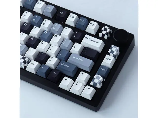 Alt view image 7 of 7 - Vszerda PBT Keycaps 134 Keys Mosaic Keycaps Cherry Profile Dye-Sublimation Custom Keycaps with 6.25U 7U Spacebar for Cherry Gateron MX Switches Mechanical Keyboard