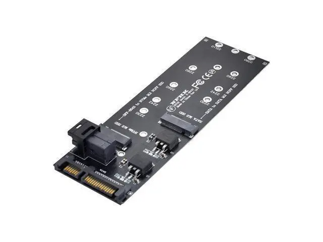Alt view image 2 of 7 - Vszerda SFF-8643 to U2 Kit NGFF M-Key to HD Mini SAS NVME PCIe SSD SATA Adapter for Motherboard