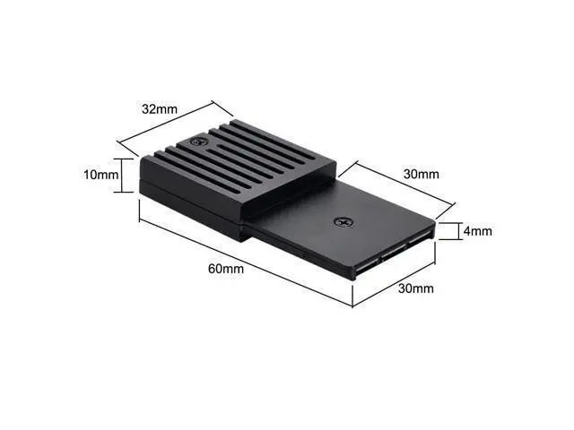 Alt view image 2 of 7 - Vszerda CF-Express Type-B to M.2 NVMe 2230 M-Key Adapter CFE Compatible with XboxSeries XS CH SN530 SSD PCIe4.0 Expansion Memory Card