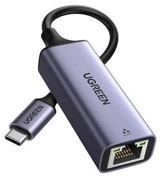 Main image of UGREEN USB C to Ethernet Adapter, Plug and Play 1Gbps Ethernet Adapter, Aluminum Case, (Thunderbolt 4/3 Compatible) to RJ45 Network Dongle, Compatible for MacBook Pro/Air, iPhone 17 Pro/Max, iPad, XPS