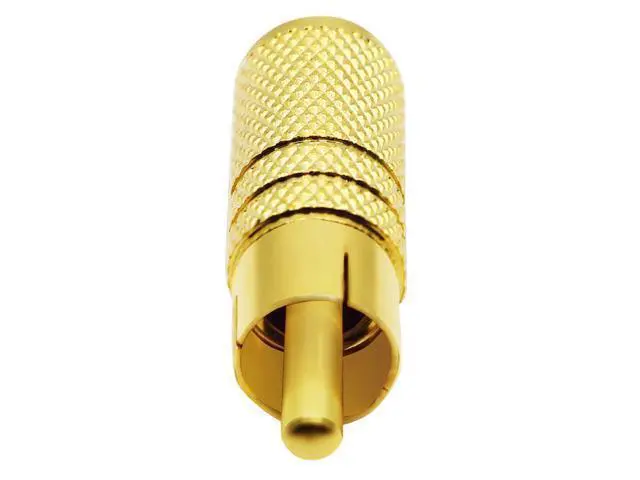 Alt view image 5 of 7 - Vszerda Gold Plated RCA to 3.5MM Audio Adapter Metal Jack 3.5mm (1/8 Inch) Female to RCA Male Audio Plug Adaptor Connector for 3.5MM Headphone Adapter CableGold /5 Pack F/M