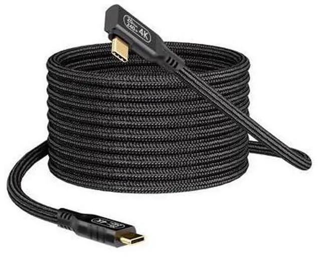 Main image of Vszerda 16.5FT USB C to USB C Cable, 20Gbps Data Transfer, 4K 60Hz Video, 100W Fast Charging, Compatible with iPhone 15/16, MacBook Pro, Samsung Galaxy S21/S22/S23