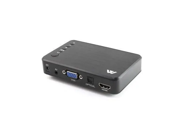 Alt view image 2 of 7 - Vszerda 1080P HD HDMI Media Player RMVB MKV SD SDHC USB JPEG W/Remote