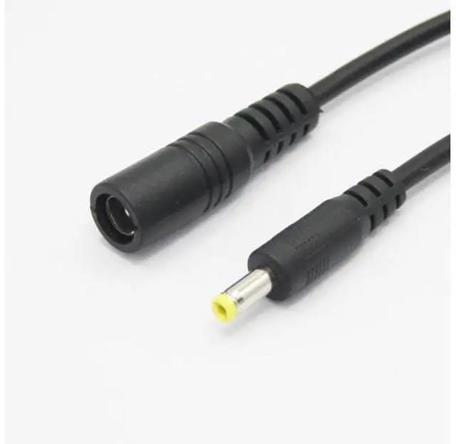 Alt view image 2 of 12 - Vszerda Short 12V DC Power Cord 6inch, DC 5.5mm x 2.1mm Female to DC 4.0mm x 1.7mm Male Plug Power Charging Cable Extension Cord, for Router Speaker etc Other DC 4017 Port Equipment(4Pcs)