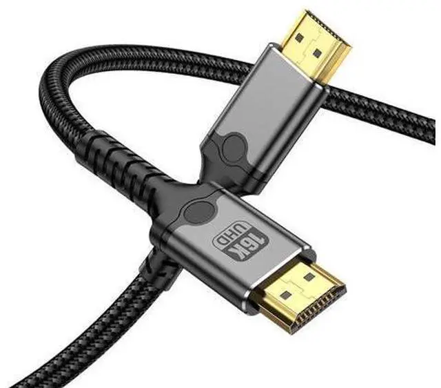 Main image of Vszerda 16K HD 2.2 Cable 10FT, 80Gbps Certified Ultra High Speed 16K@60Hz 8K@120Hz 4K@480Hz HD Cord Support HDR, HDCP DSC 1.2a, Compatible FreeSync G-Sync Gaming Monitor 4090 7900xtx