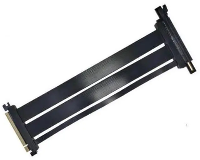 Main image of Vszerda PCI-E 4.0 High Speed Flexible Extender Riser Cable 30cm 180 Degree for GTX1080, GTX1080Ti, RTX2060, RTX2070, RTX2080, RTX2080Ti, RTX3080,RTX3090, RX570 etc