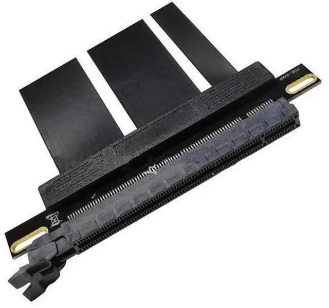 Alt view image 2 of 3 - Vszerda PCI-E 4.0 High Speed Flexible Extender Riser Cable 30cm 180 Degree for GTX1080, GTX1080Ti, RTX2060, RTX2070, RTX2080, RTX2080Ti, RTX3080,RTX3090, RX570 etc