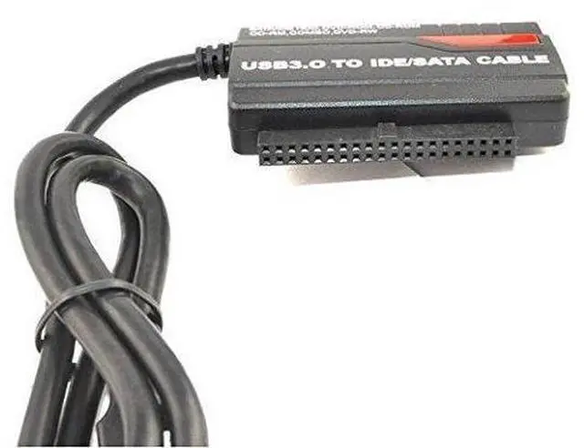 Alt view image 6 of 7 - Vszerda USB 3.0 to IDE SATA Cable Converter with Power Adapter High Speed