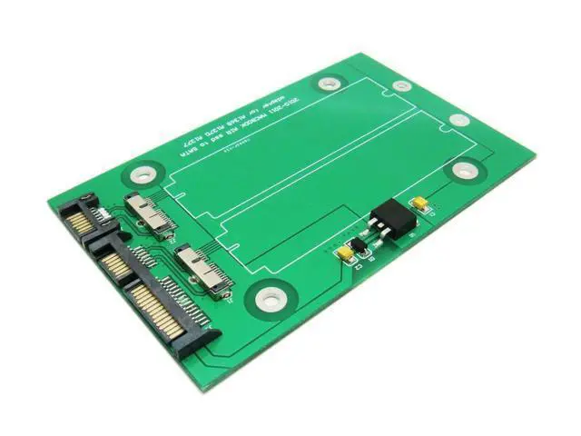 Alt view image 2 of 6 - Vszerda Dual 18-Pin to SATA Adapter for SSD from 2010-2011 MacBook AIR A1369 A1370 A1377