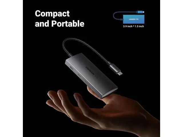 Alt view image 6 of 6 - UGREEN USB C Hub 10Gbps, 4 Ports USB 3.2 Data Only Adapter, High Speed Multiport Splitter for MacBook Air/Pro, iMac, iPad Pro, iPhone 15/15 Pro, Galaxy S23, and More