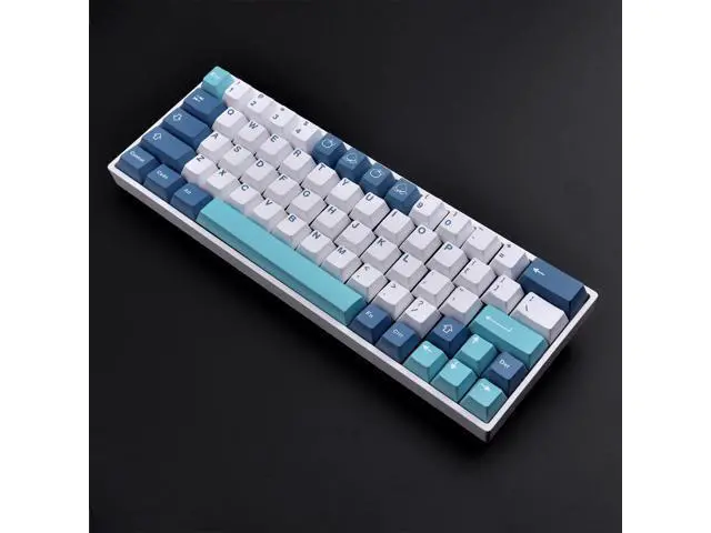 Alt view image 2 of 7 - Vszerda PBT Keycaps, 134 Keycaps Shoko Dye-Sublimation Keycap Set 6.25u 7u Spacebar Cherry Profile for Mechanical Keyboards English (US) Layout
