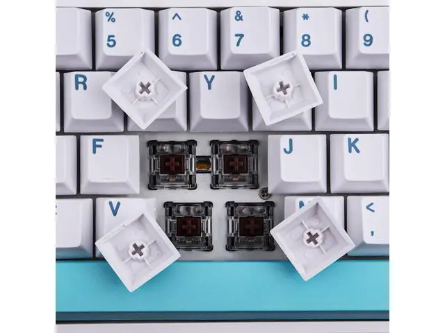 Alt view image 6 of 7 - Vszerda PBT Keycaps, 134 Keycaps Shoko Dye-Sublimation Keycap Set 6.25u 7u Spacebar Cherry Profile for Mechanical Keyboards English (US) Layout