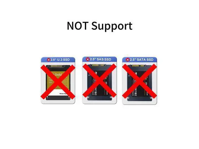 Alt view image 3 of 5 - Vszerda PCIe5.0 X4 to U.2 (SFF-8639) Adapter, for U.2 NVMe SSD, Applicable to Windows Server/Windows/Linux/Freebsd/Centos/Ubuntu System