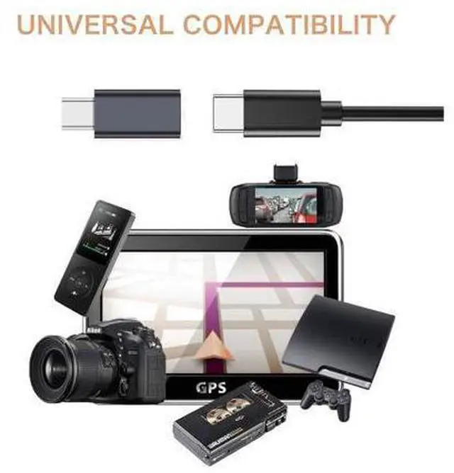 Alt view image 6 of 6 - Vszerda 4Pack USBC to Mini USB Adapter, USB Mini to Usbc Adapter Supports Charge & Data Sync Compatible with Digital Camera,GPS Receiver,Dash Cam,MP3 Player and Other mini Device