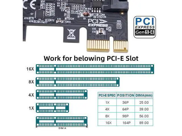 Alt view image 3 of 7 - Vszerda 5Gbps USB3.1 Gen1 Dual Type-A & Type-C USB-C Female to PCI-E Express 1x Card Adapter uPD720201 with Low Profile Bracket