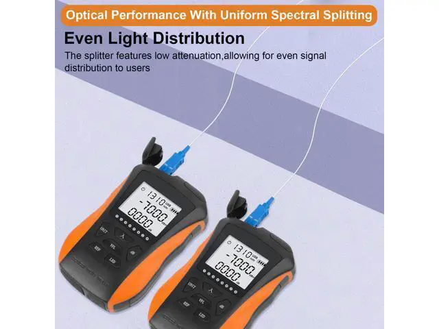 Alt view image 4 of 7 - Vszerda Fiber Optical Splitter, SC UPC 1X4 PLC Singlemode Fiber Optical Splitter, Telecom-Grade 0.9mm G657A1 Singlemode Fibe Pigtail 1260/1650nm. 1M/3.3FT.