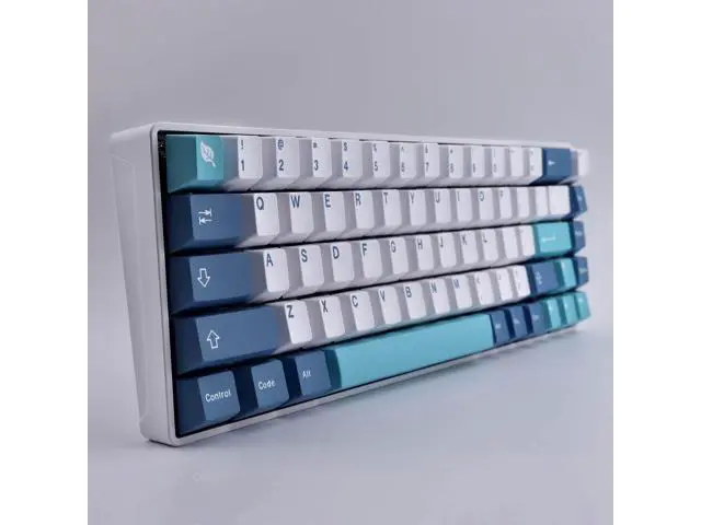 Alt view image 5 of 7 - Vszerda PBT Keycaps, 134 Keycaps Shoko Dye-Sublimation Keycap Set 6.25u 7u Spacebar Cherry Profile for Mechanical Keyboards English (US) Layout