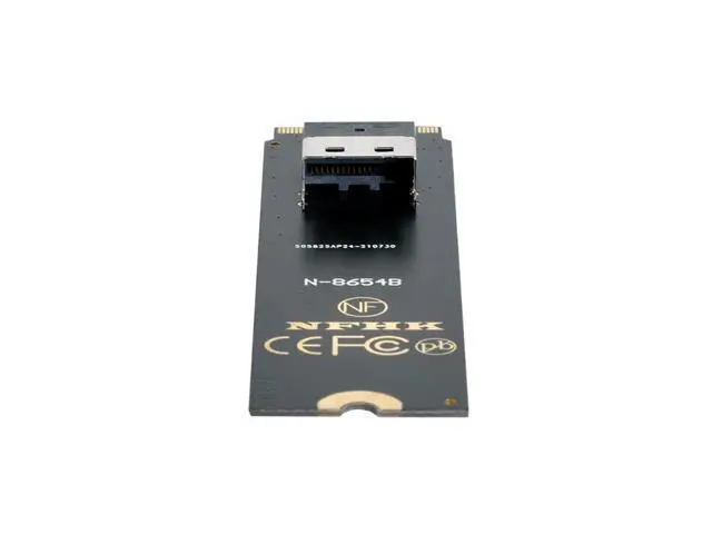 Alt view image 3 of 14 - Vszerda NGFF M-Key NVME to U.2 U2 Kit SFF-8639 to SFF-8654 Slimline SAS PCIe SSD Adapter for Mainboard