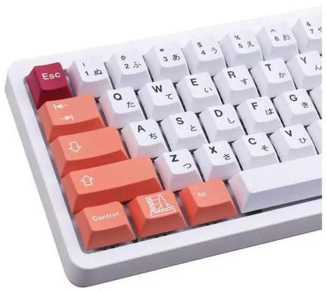 Main image of Vszerda PBT Keycaps, 143 Keys Liftoff Keycaps Dye-Sublimation 6.25u 7u Spacebar PBT Keycap Set Cherry Profile Japanese Custom Keycaps for Mechanical Keyboards