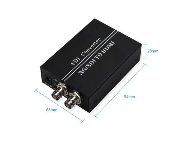Alt view image 4 of 7 - Vszerda SDI to HDMI + Sdi Converter with SDI Loop Out Top Grade Product Support SD-SDI/HD-SDI/3G-SDI to HDMI for Monitor Audio Video