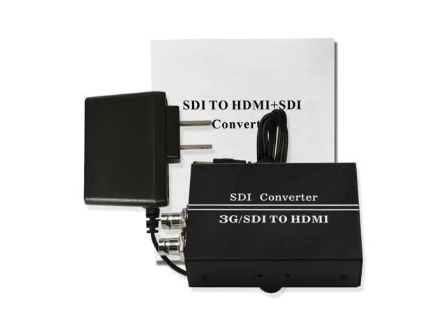 Alt view image 7 of 7 - Vszerda SDI to HDMI + Sdi Converter with SDI Loop Out Top Grade Product Support SD-SDI/HD-SDI/3G-SDI to HDMI for Monitor Audio Video