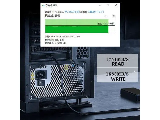 Alt view image 5 of 7 - Vszerda 20Gbps USB 3.2 Gen2 Type-C USB-C to PCI-E 4X Express Card Adapter for Desktop Motherboard