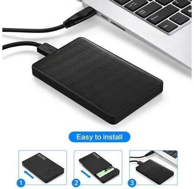 Alt view image 7 of 7 - Vszerda USB-C Type-C to SATA Adapter 20+6Pin Thinkpad X1 Carbon SSD Converter Hard Disk Case Enclosure