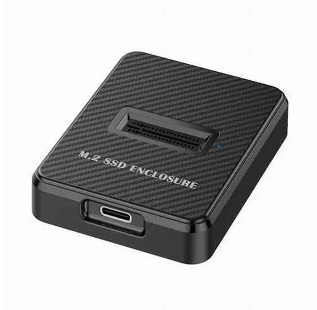 Main image of Vszerda USB 3.0 USB-C Type-C to NVME M-Key M.2 SATA SSD Docking Vertical External PCBA Case Enclosure RTL9210B Chipset