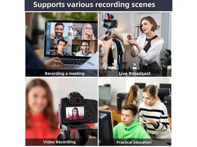 Alt view image 7 of 7 - Vszerda Video Capture Card, HDMI to USB Capture Card for Streaming, 1080P 60fps Video Capture Device for Game Recording, Compatible for Windows,Quest 3, Switch, OBS, PS4/PS5