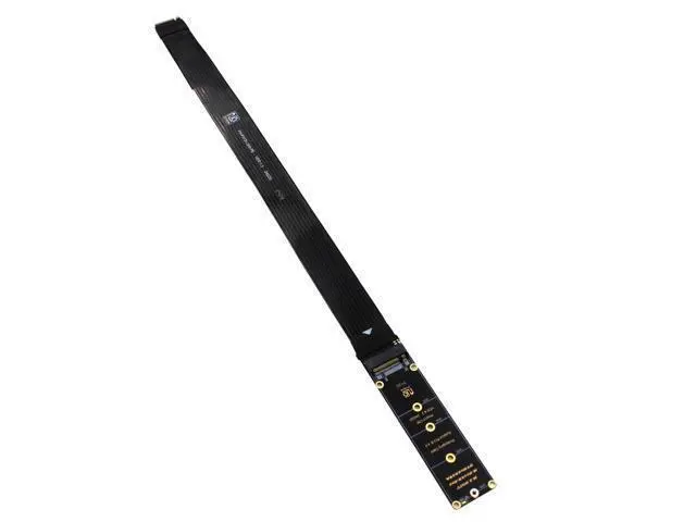 Alt view image 2 of 4 - Vszerda M.2 NVME Extender,NGFF M-Key PCIe SSD Extention Card with Soft-PCB Cable 30CMS